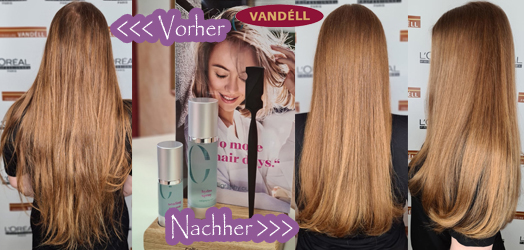Calligraphy Cut - Vorher Nachher 