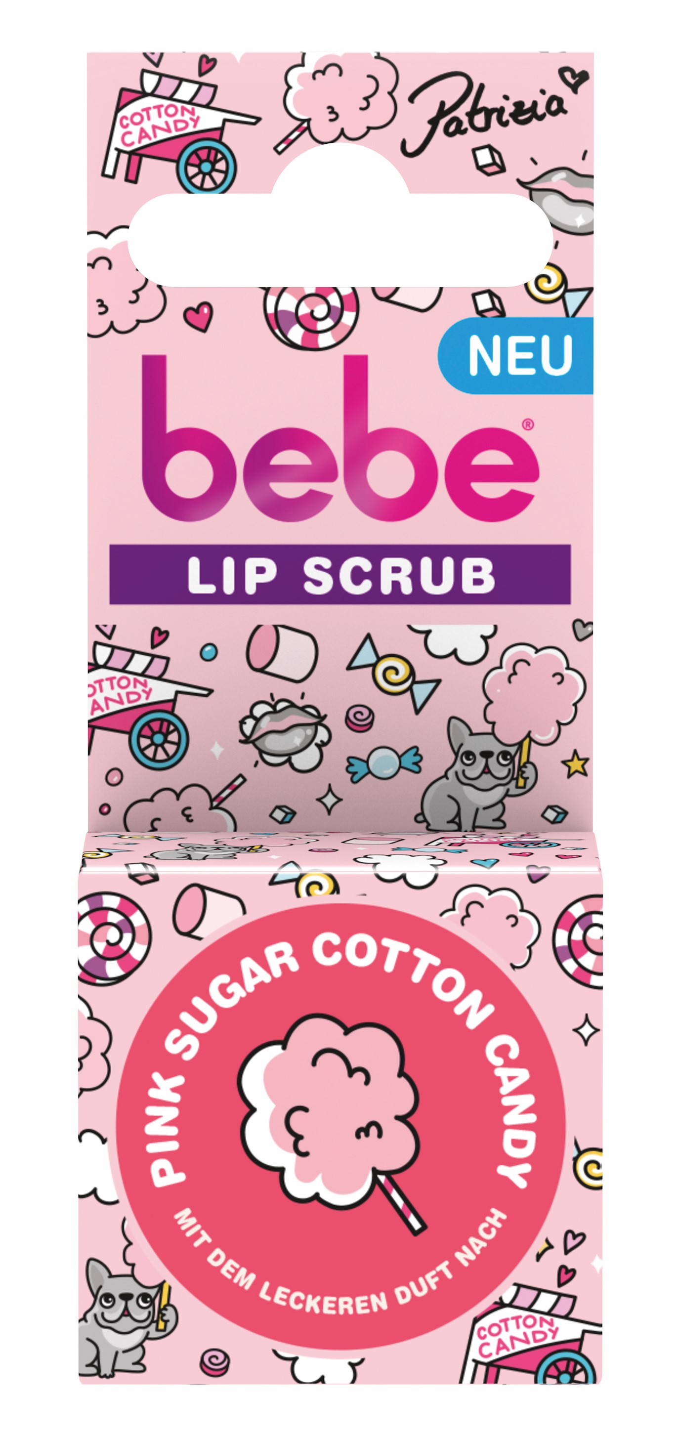 jjbe03.01b bebe lip scrub pink sugar cotton candy co kreiert by patrizia palme 2.99 euro highres