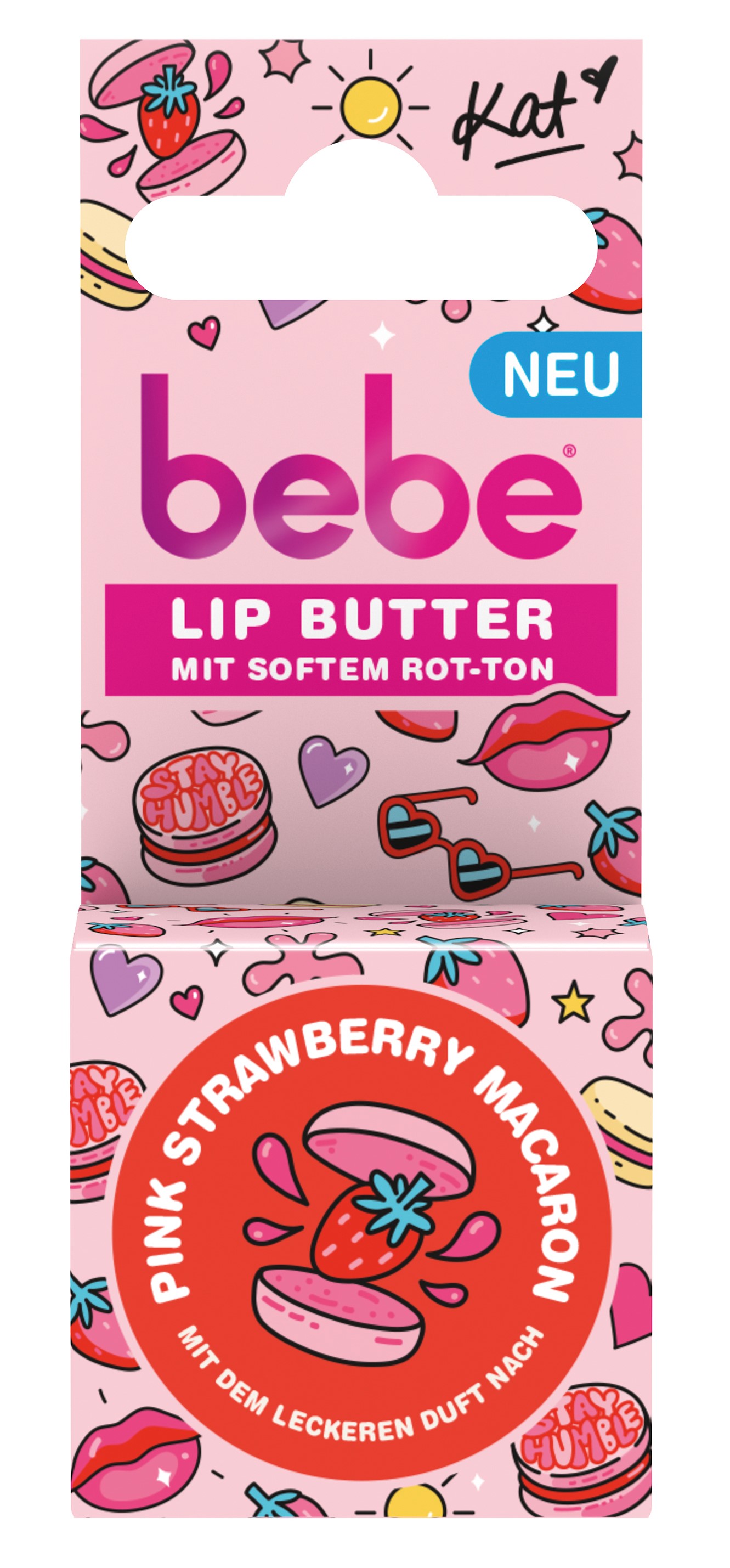 jjbe03.02b bebe lip butter pink strawberry macaron co kreiert by katharina damm 2.99 euro highres